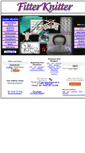 Mobile Screenshot of fitterknitter.com
