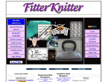 Tablet Screenshot of fitterknitter.com